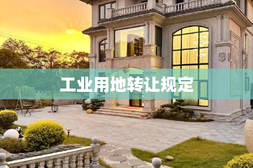 工业用地转让规定